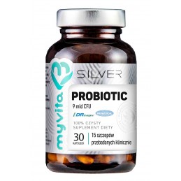 SILVER 100% Probiotyk 9 mld CFU, 30kaps. MyVita