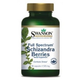 SWANSON Schizandra 525mg, 90kaps.