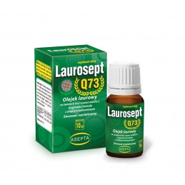 ASEPTA Laurosept Q73 10ml - Olejek laurowy + olejek z kurkumy