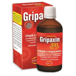 ASEPTA Gripaxin C37 10ml - Olejek z majeranku i bazylii + ekstr. z czystka
