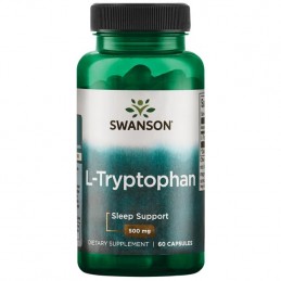 SWANSON L-Tryptofan 500mg, 60kaps.