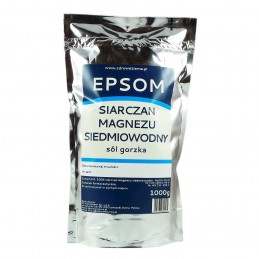Sól gorzka EPSOM 1kg K2 - Siarczan magnezu siedmiowodny