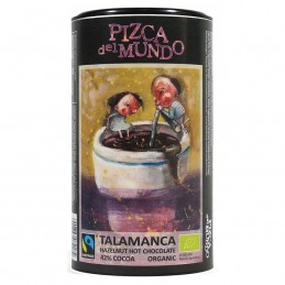 Talamanca - czekolada do picia o smaku orzechowym Pizca del Mundo BIO, 250g