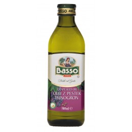 BASSO Olej z pestek winogron 500ml