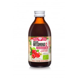 Ekologiczna Witamina C 100% owocowa - sok z owoców dzikiej róży BIO 250ml POLSKA RÓŻA
