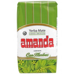 Yerba Mate AMANDA 0,5kg hierbas zioła
