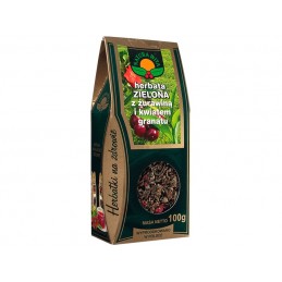 NATURA-WITA herbata zielona z żurawiną i kwiatem granatu 100g PUDEŁKO