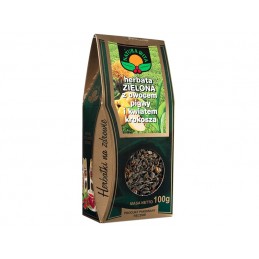 NATURA-WITA herbata zielona z owocem pigwy i kwiatem krokosza 100g PUDEŁKO
