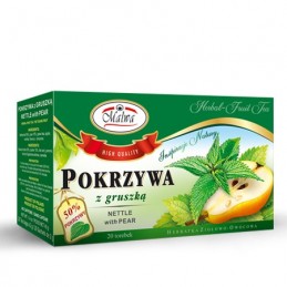 Herbata Pokrzywa + gruszka 20*2g MALWA