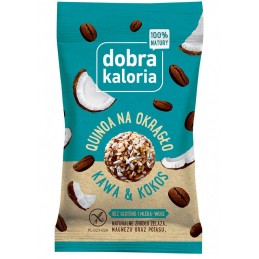 Quinoa na okrągło - Kawa i kokos 24g DOBRA KALORIA - KUBARA