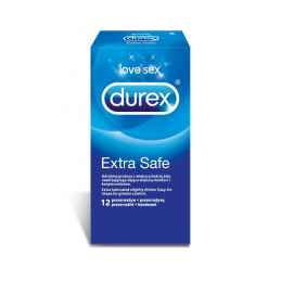 Prezerwatywy Extra Safe grubsze nawilżające 12 szt.