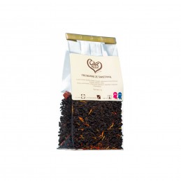 Herbata liściasta czarna Truskawki ze śmietaną 50 g