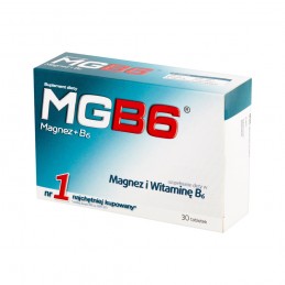 Magnez + Witamina B6 30 tabletek