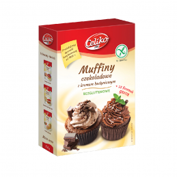 Muffiny czekoladowe z kremem budyniowym 310 g