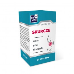 Magnez Skurcz + Potas + Wtamina B6 50 tabletek