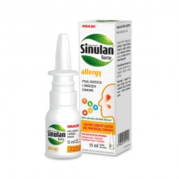 Sinulan spray do nosa łagodzi objawy alergii 15 ml