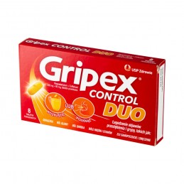 Gripex Control Duo 8 tabletek 1szt