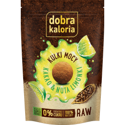 Kulki mocy - Kakao & Nuta limonki 65g DOBRA KALORIA - KUBARA