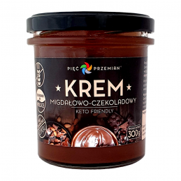PIĘĆ PRZEMIAN Krem migdałowo-czekoladowy KETO 300g