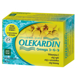 Olekardin - Omega 3-6-9, 30kaps. GINSENG