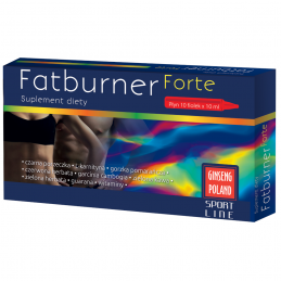 Fatburner Forte płyn 10 fiolek x 10ml GINSENG POLAND