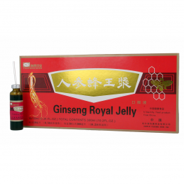 Ginseng Royal Jelly ampułki 10 x 10ml MERIDIAN - żeń-szeń z mleczkiem pszczelim