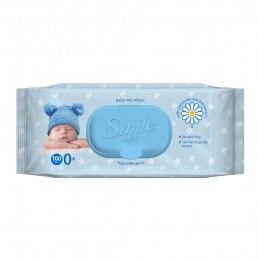 Chusteczki nawilżane dla dzieci Smile Baby Ultrasoft 100 szt 1szt