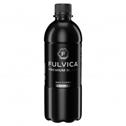 Fulvica Premium Czarna woda - gazowana, 500ml