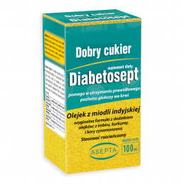 ASEPTA Diabetosept - dobry cukier 100ml