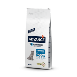 ADVANCE Sterilized Turkey - sucha karma z indykiem dla kotów sterylizowanych 15kg [577510]