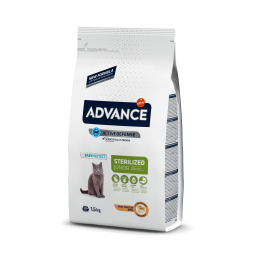 ADVANCE Junior Sterilized - sucha karma dla młodych kotów sterylizowanych 1,5kg [500921]