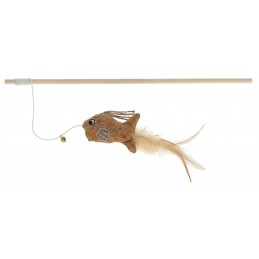 KERBL Wędka dla kota z rybką, 40 cm [81674]