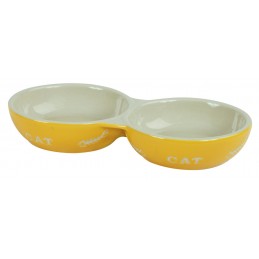 KERBL Miska ceramiczna dla kota 2x200ml [82670]