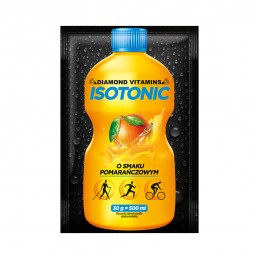 Isotonic o smaku pomarańczowym.500 ml 20 szt (wielopak)