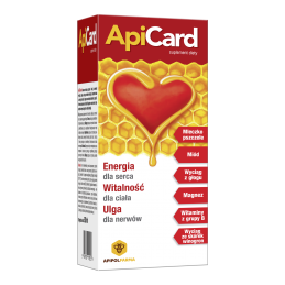 ApiCard syrop dla utrzymania dobrej kondycji 500 ml 1szt