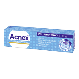 Acnex do skóry trądzikowej Żel punktowy 15 g 1szt