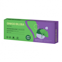 Ginkgo Biloba ekstrakt 10x10ml (fiolki) GINSENG POLAND
