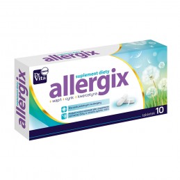Allergix calcium + kwercetyna + cynk 10 tabletek 1szt