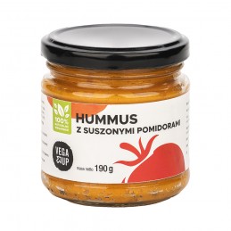 Hummus z suszonymi pomidorami 190 g 6 szt (wielopak)
