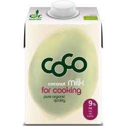 COCONUT MILK - NAPÓJ KOKOSOWY DO GOTOWANIA BIO 500 ml - COCO (DR MARTINS)
