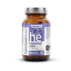 HEPAVITOL 60 KAPSUŁEK 28,3 g - PHARMOVIT (HERBALLINE)