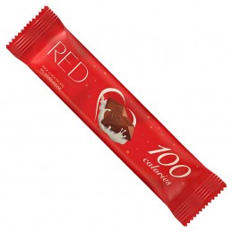 Baton z mlecznej czekolady bez dodatku cukrów, tylko 100 kalorii RED Delight, 26g